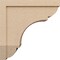 Ekena Millwork 12"W x 24"D x 24"H Classic Bryant Rough Cedar Woodgrain TimberThane Corbel, Primed Tan CORUR12X24X24BRYRCPR - alternate 2